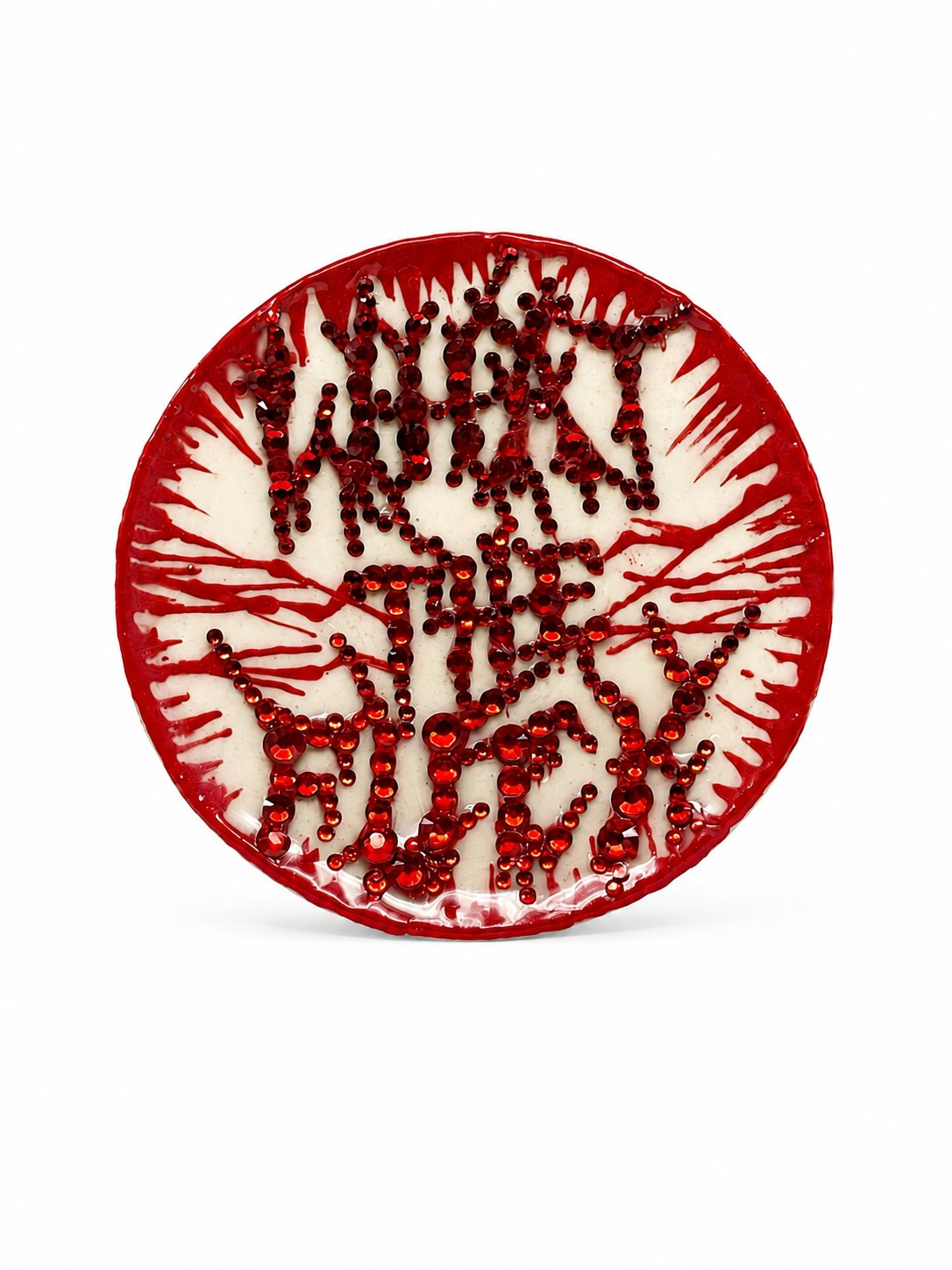 What the Fuck Decorative Saucer
