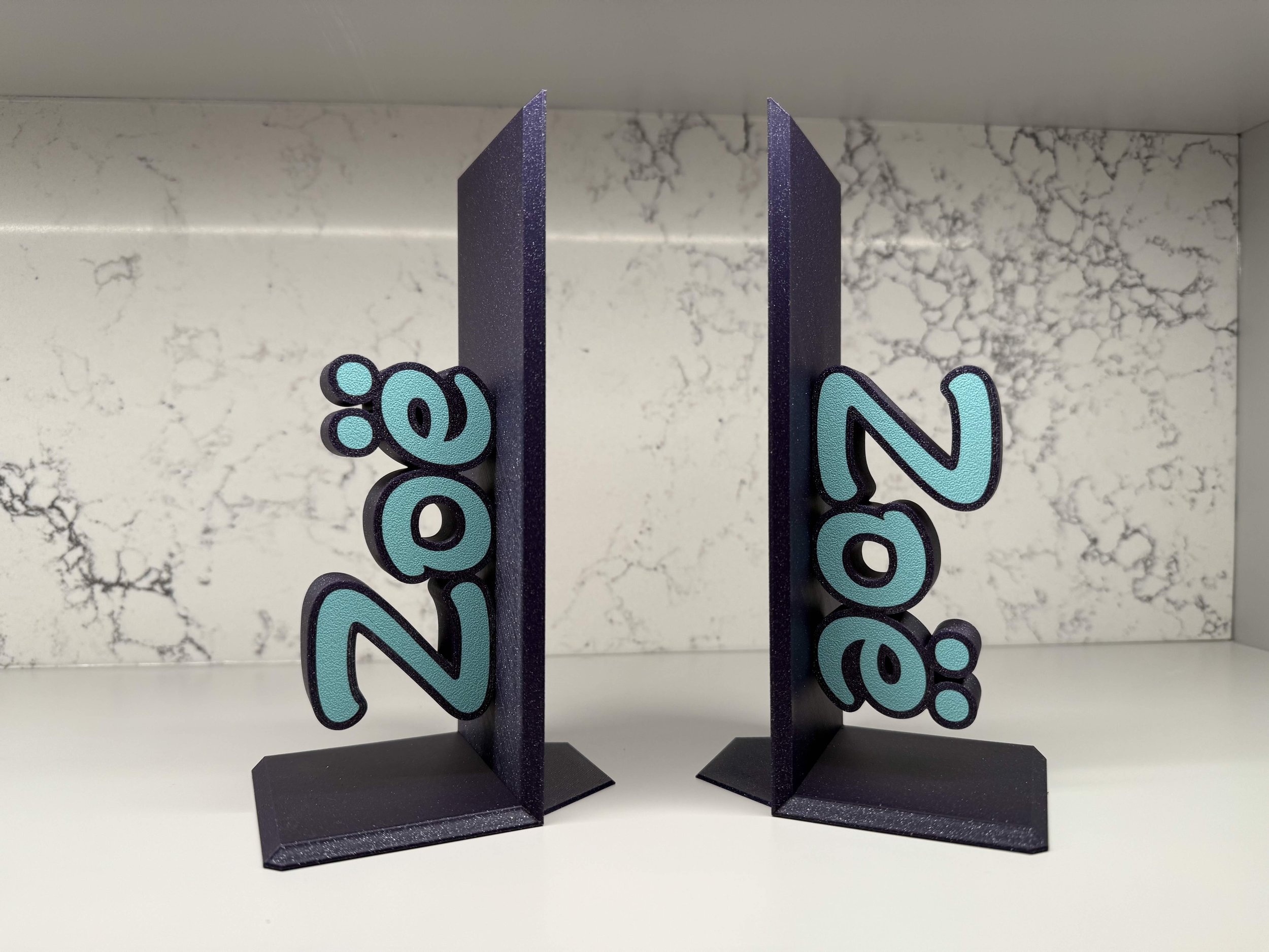 Custom Name Bookends (Set of Two)