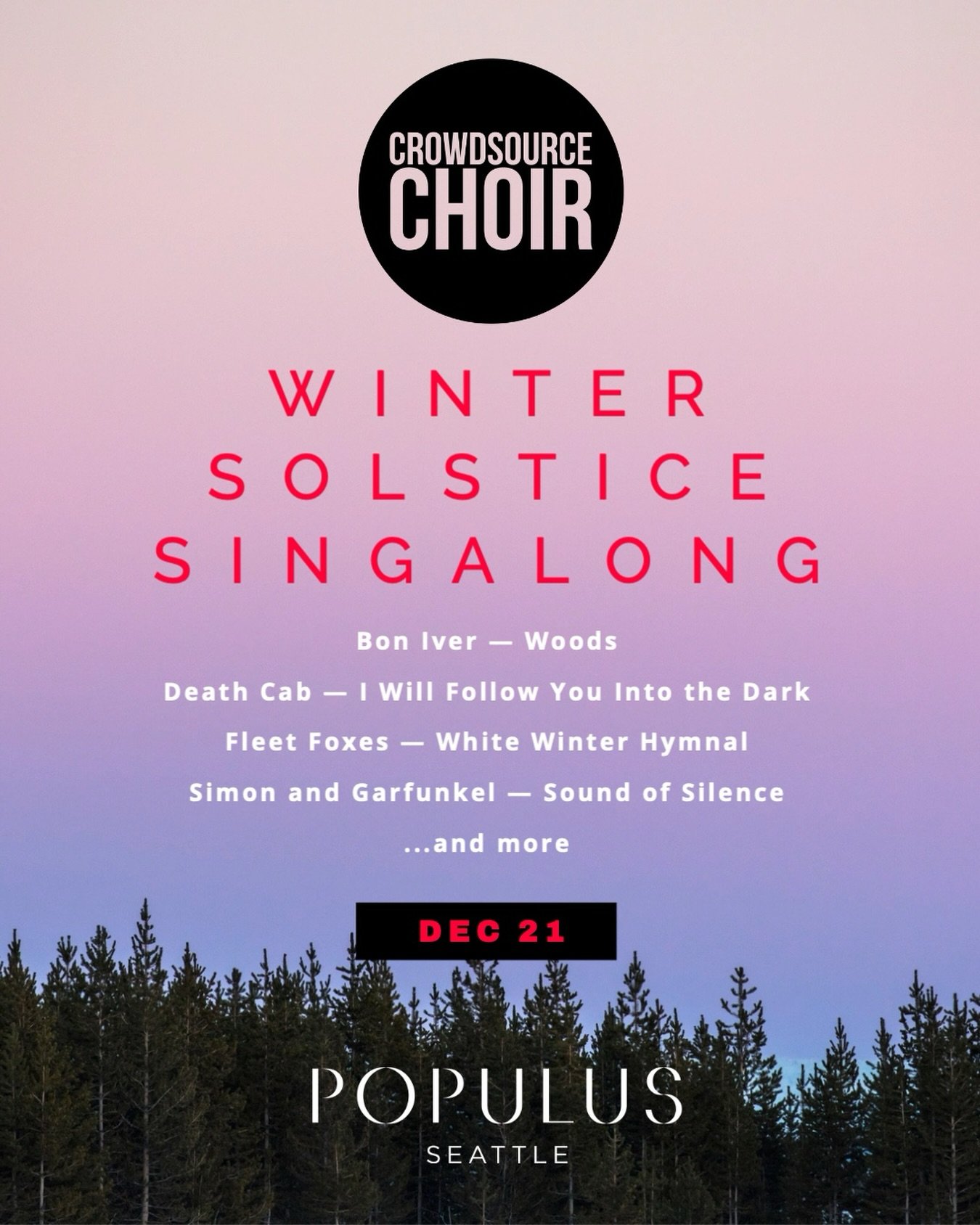 Join us in the Art and Music Room at @populushotel_seattle on the Winter Solstice for an evening of community and reflection on the longest night of the year.

Limited Tickets
Link in bio