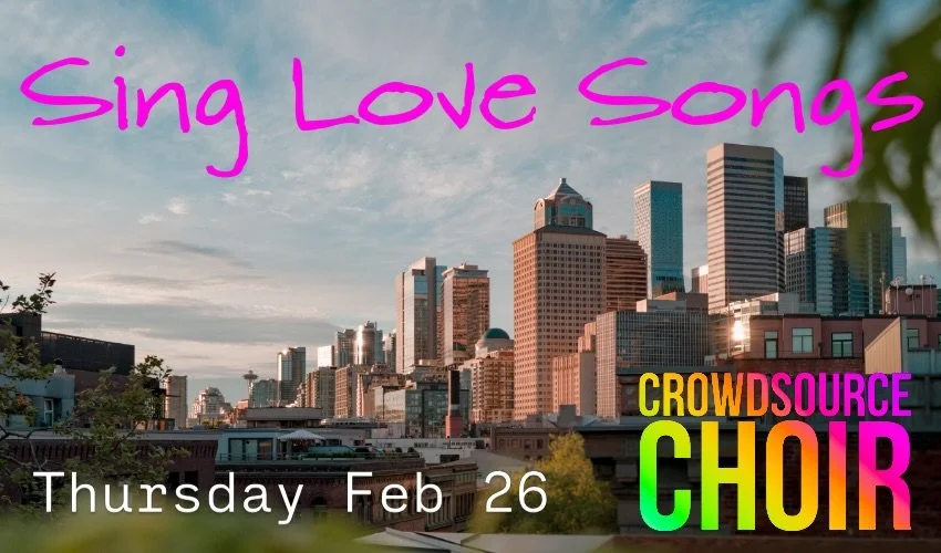 Sing these love songs with us!

All You Need is Love - The Beatles
Can&rsquo;t Help Falling in Love - Elvis, UB40
I Will Always Love You - Whitney Houston, Dolly Parton
Chasing Cars - Snow Patrol
Someone You Loved - Lewis Capaldi
Thinking Out Loud - 