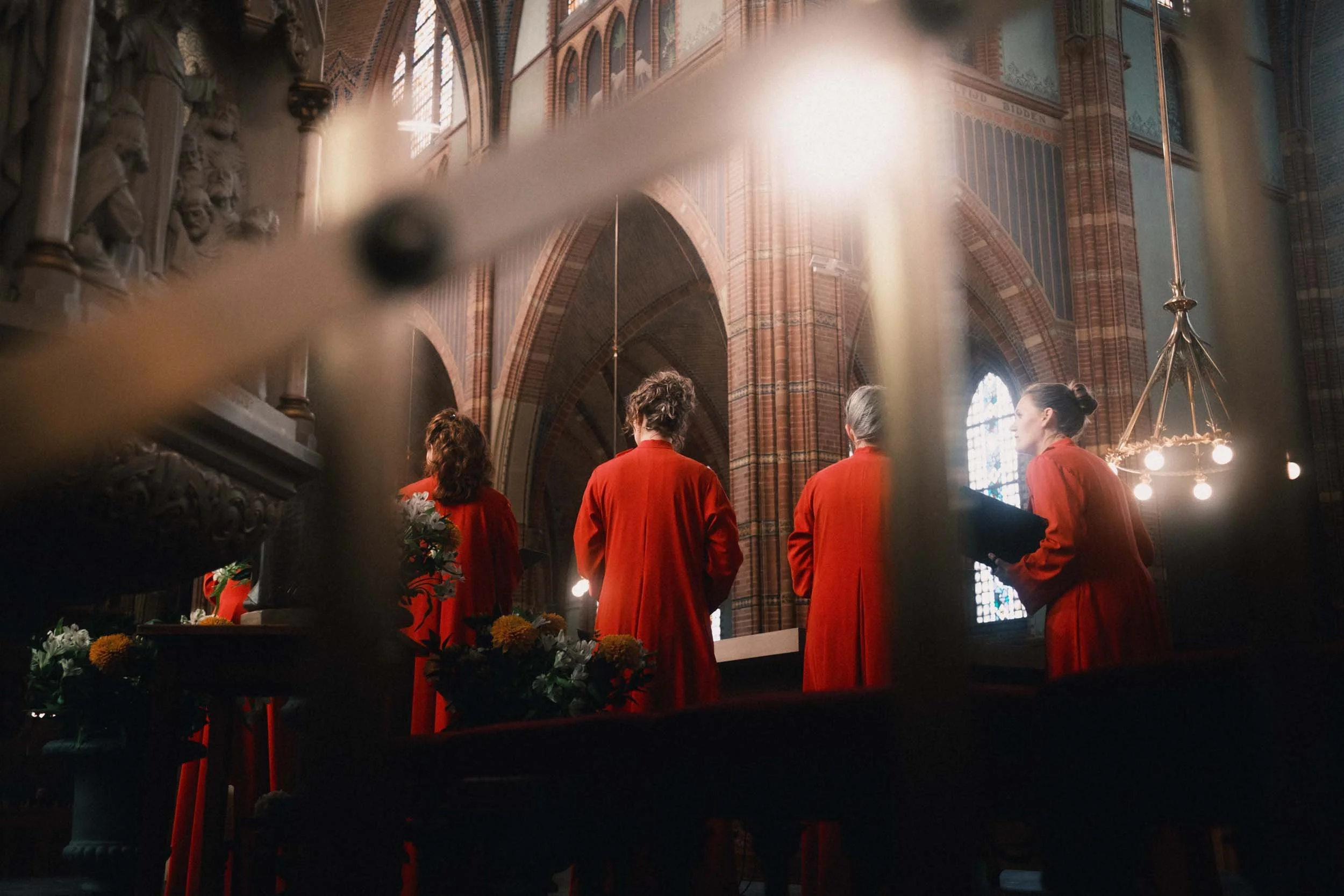 wishful singing practicing in Lisse