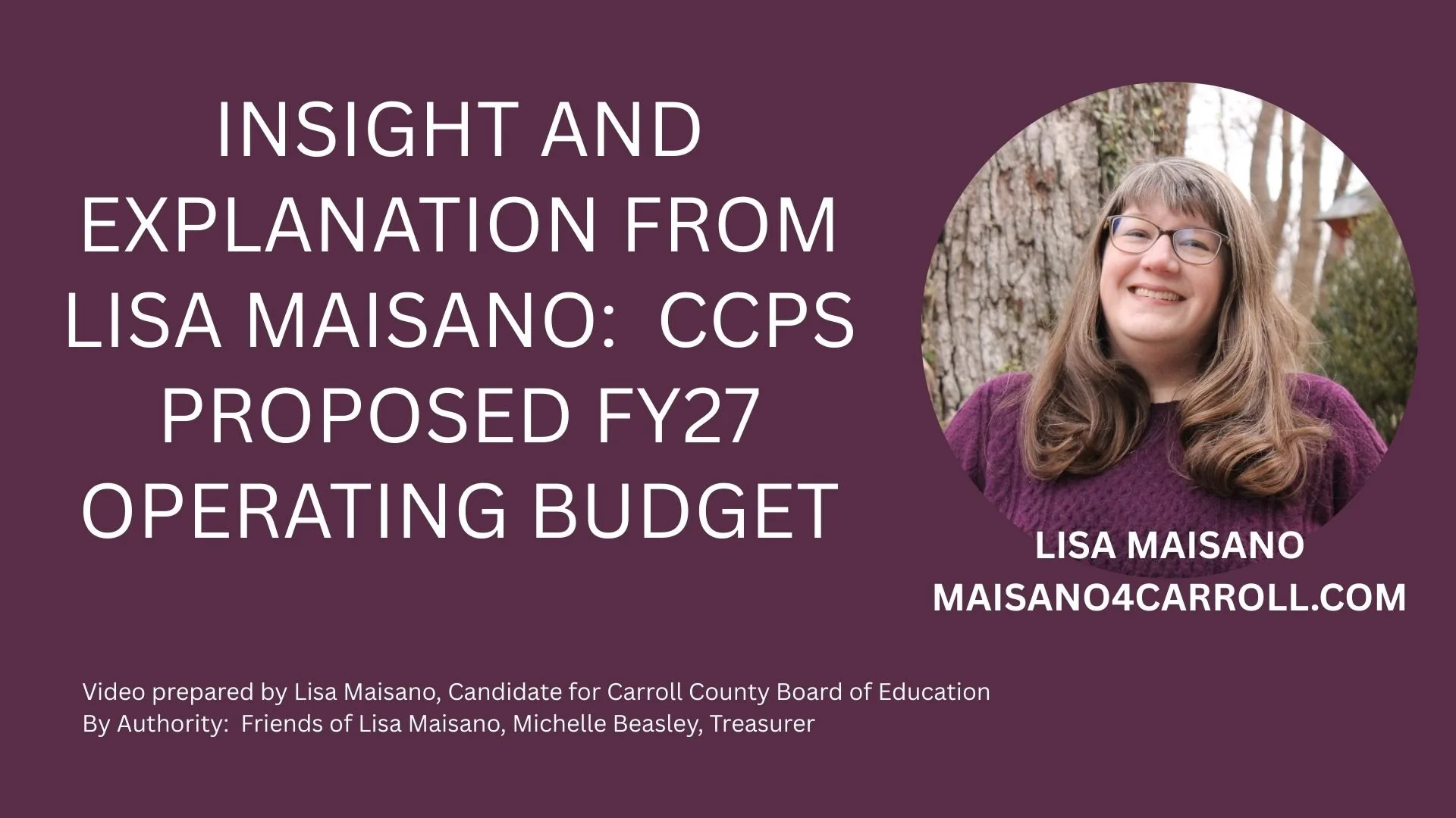 My Insights &amp; Explanation on the Proposed FY27 Operating Budget
