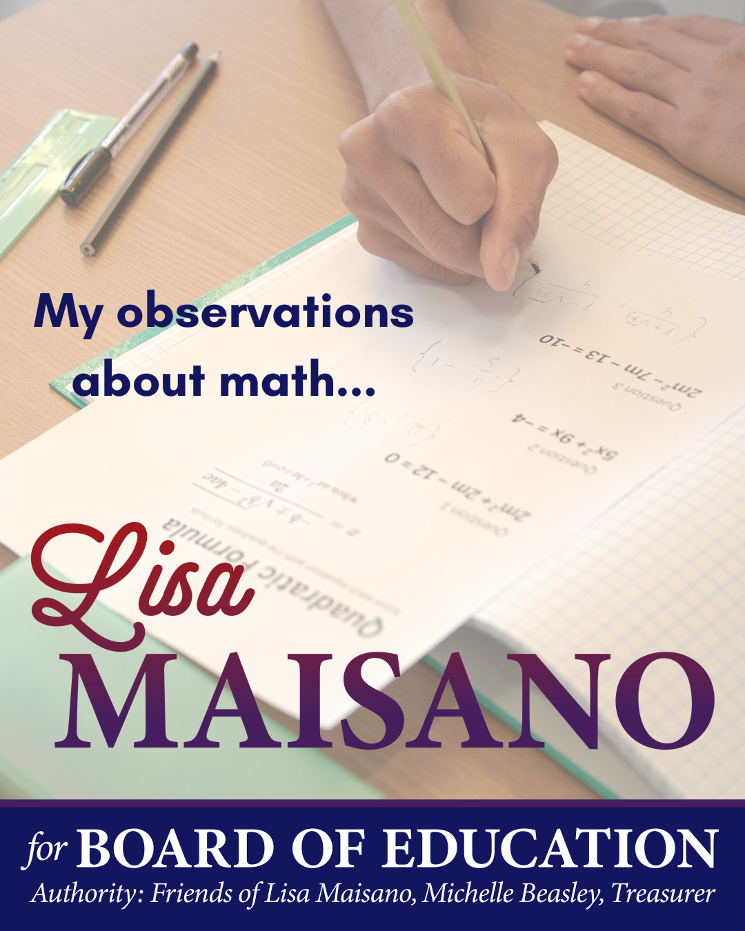 My observations about math…