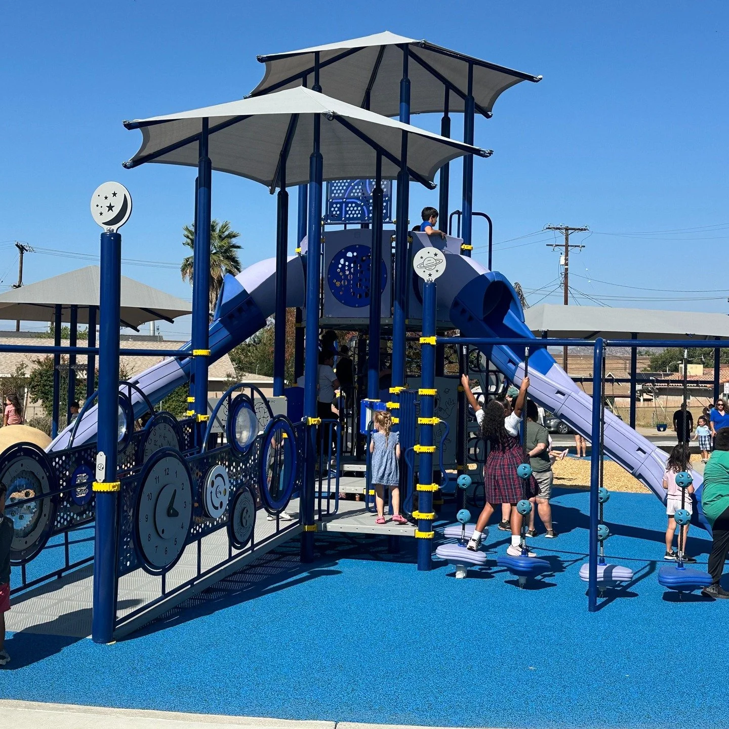 Sheridan Park Has Lifted Off! 

In September, NUVIS celebrated with the City of Corona at the grand reopening of Sheridan Park, located at Sheridan Street and Rimpau Avenue &mdash; and it was out of this world!

The community came together to cut the