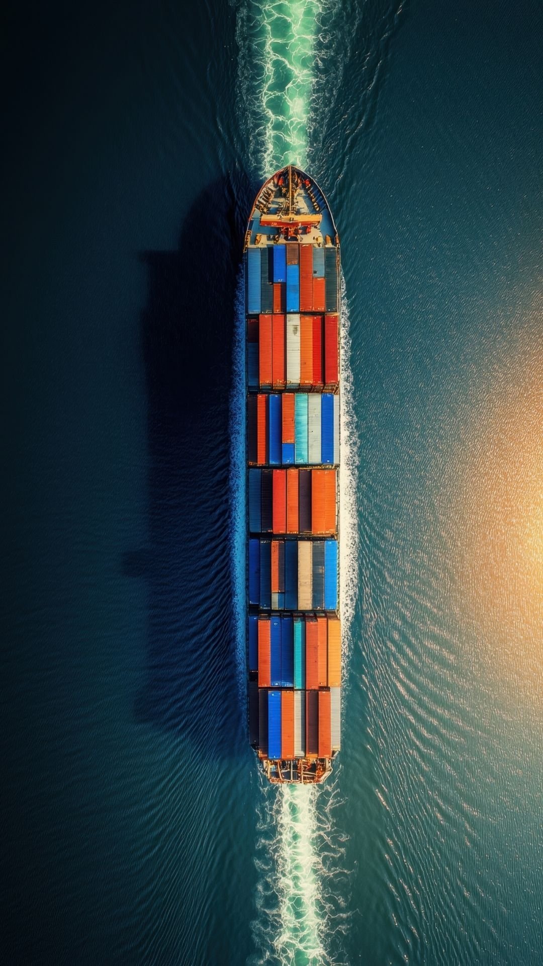 Freeport container ship