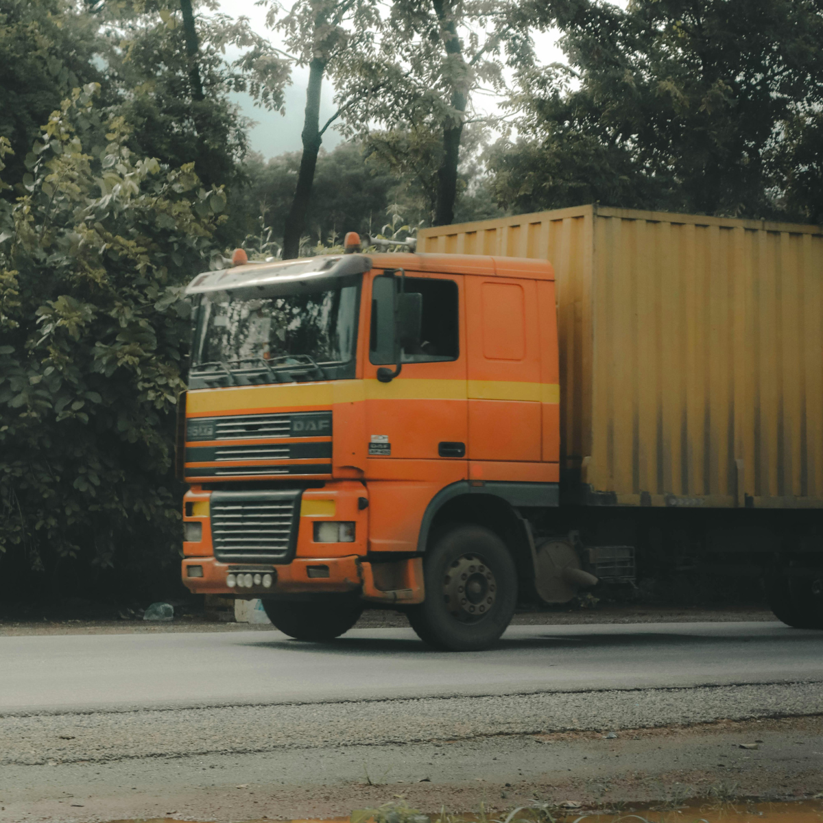 Road freight transportation logistics freight forwarding