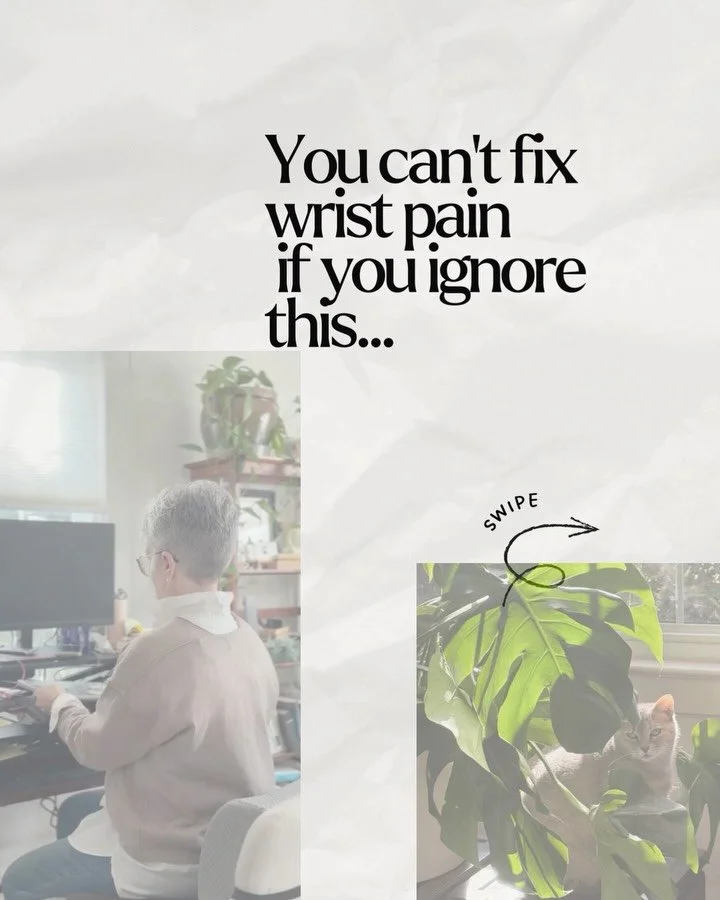 Whenever my wrists hurt, my sleep shifts.
The discomfort makes it difficult for me to fall asleep.

And the lack of sleep only makes the pain feel more intense.

It can become a cycle.

What I&rsquo;ve learned (both personally and through research) i