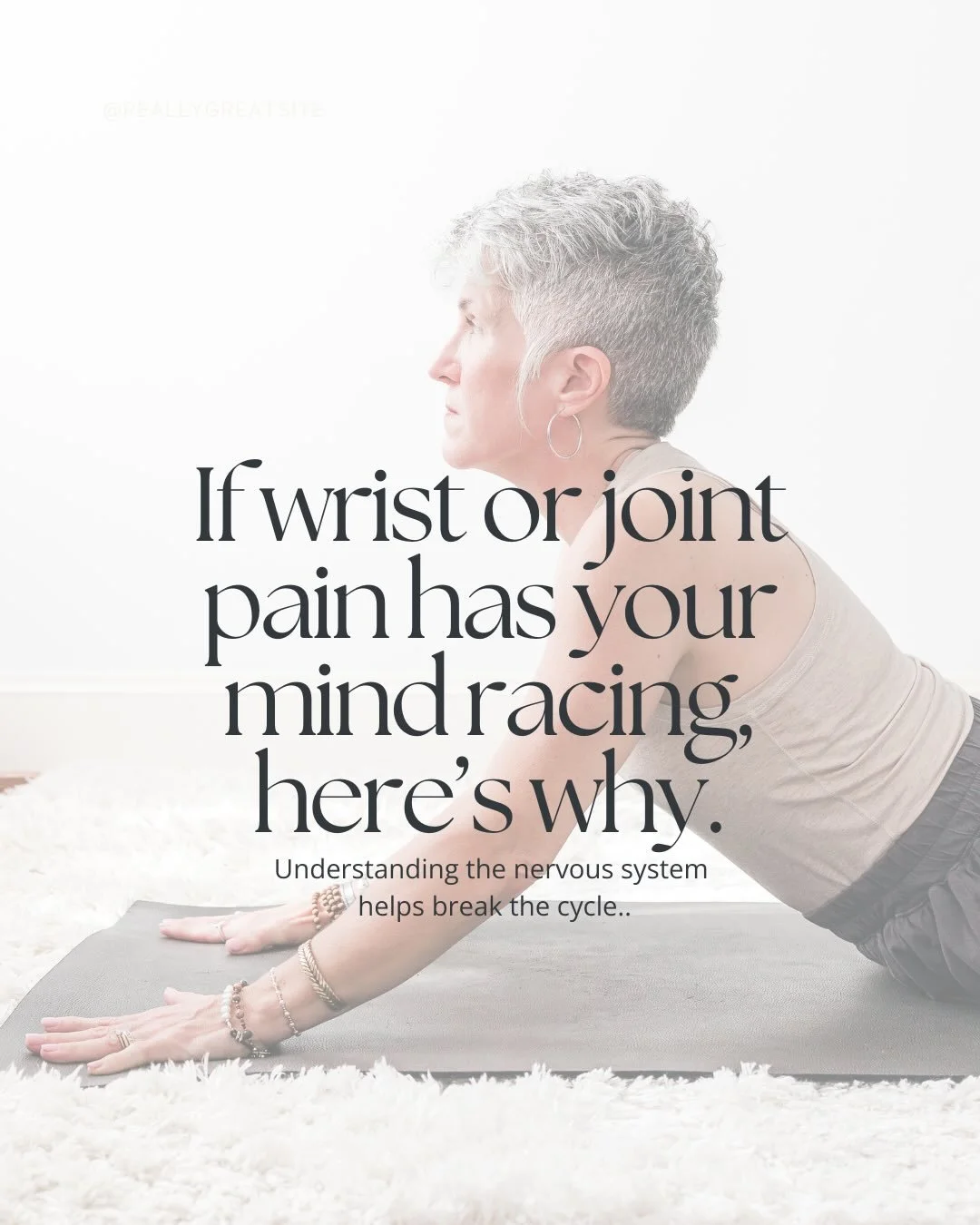Pain doesn&rsquo;t just affect the body.
It affects how the nervous system interprets movement.

Calm the system first.
Then rebuild strength.

Sacred Science