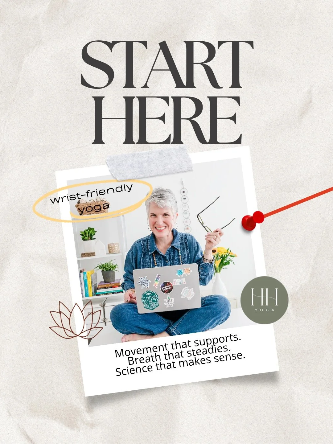 Looking for a natural solution to wrist &amp; joint pain?

Hey! I&rsquo;m Heather, and I created this account for people with wrist &amp; joint pain to keep moving with ease and confidence for many years to come.

Let me help you find natural pain re