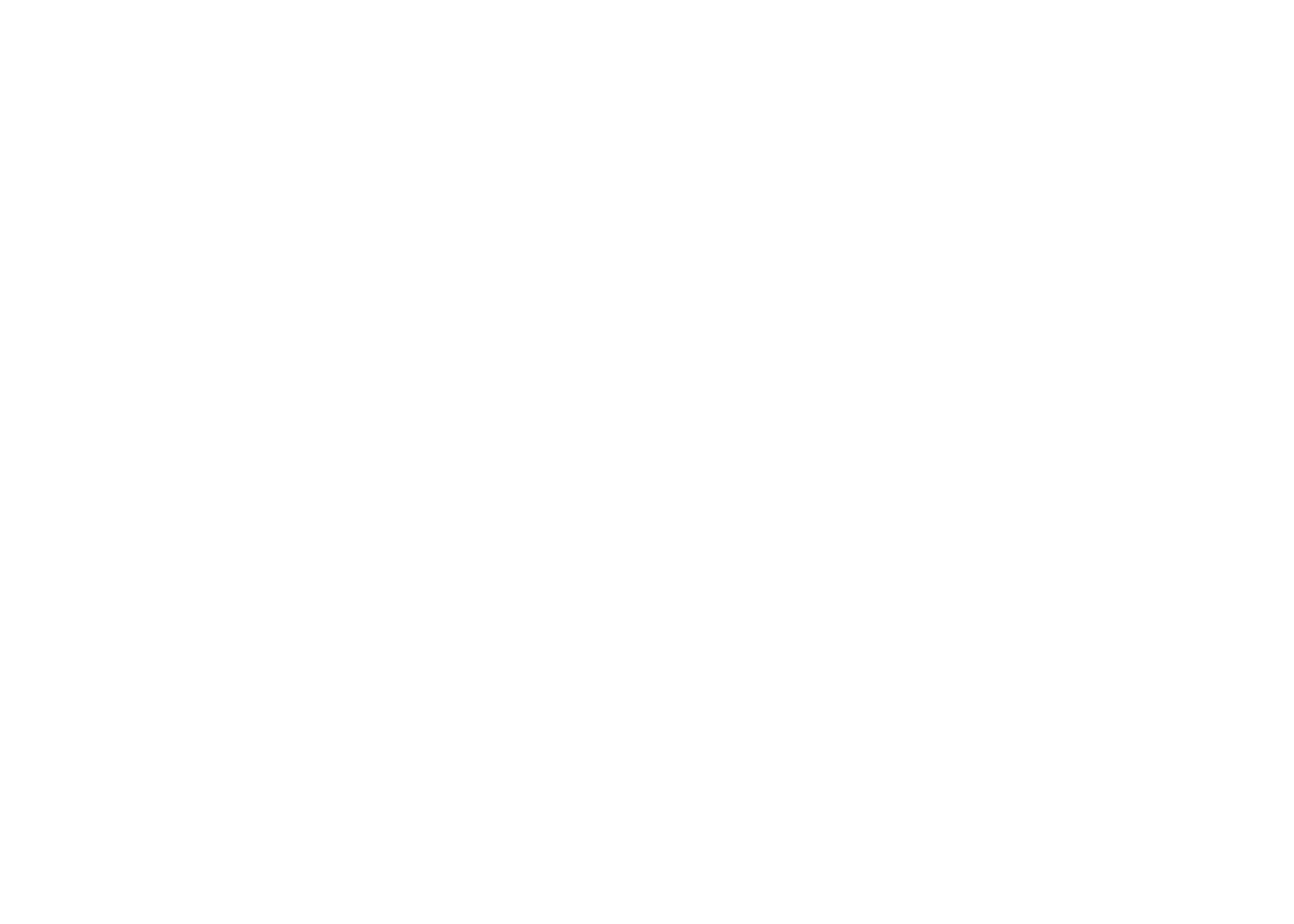 Stylized starburst design with a central circle and radiating lines on a black background.