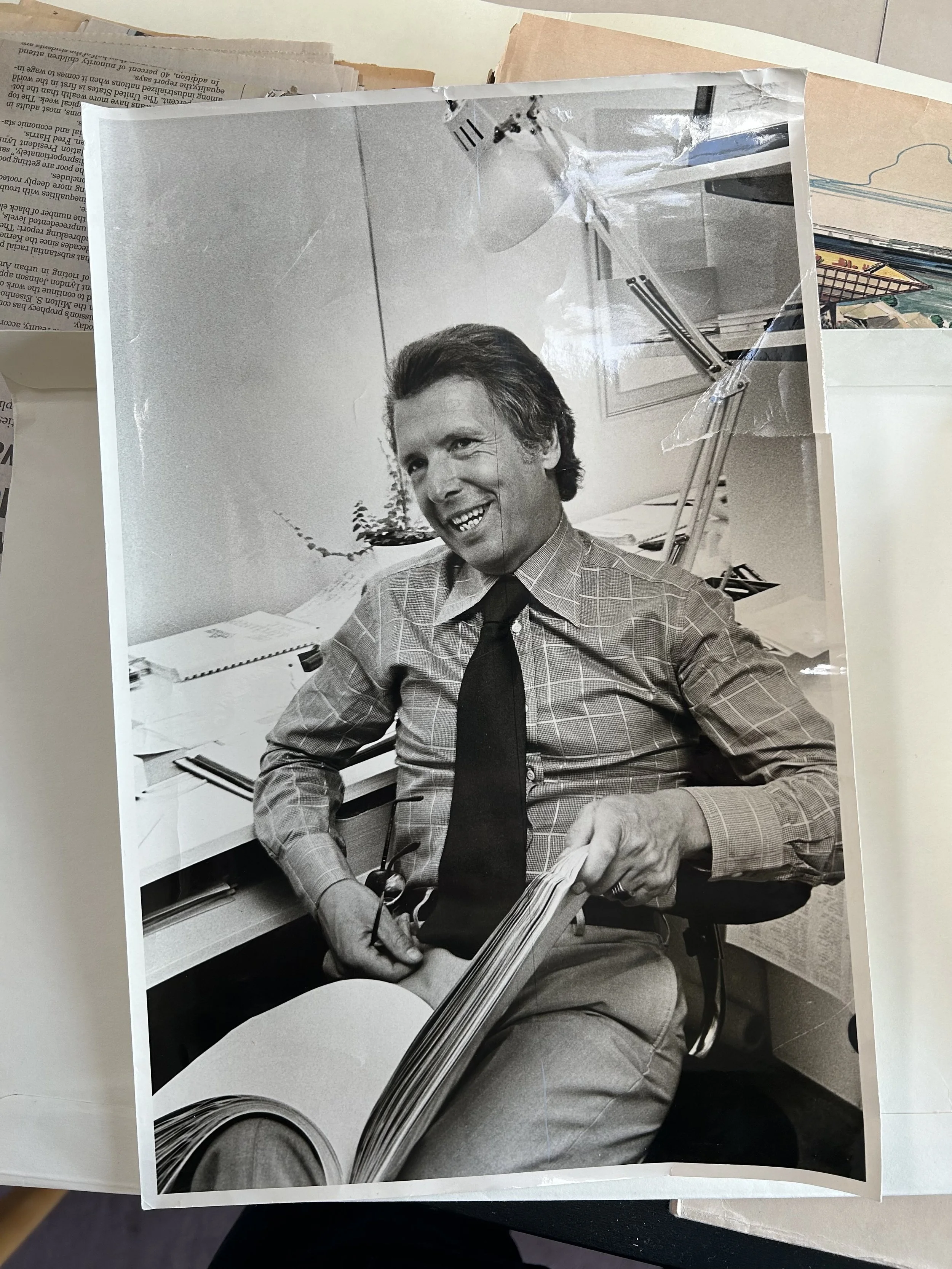 Image of Arthur Erickson, courtesy of the Canadian Centre for Architecture