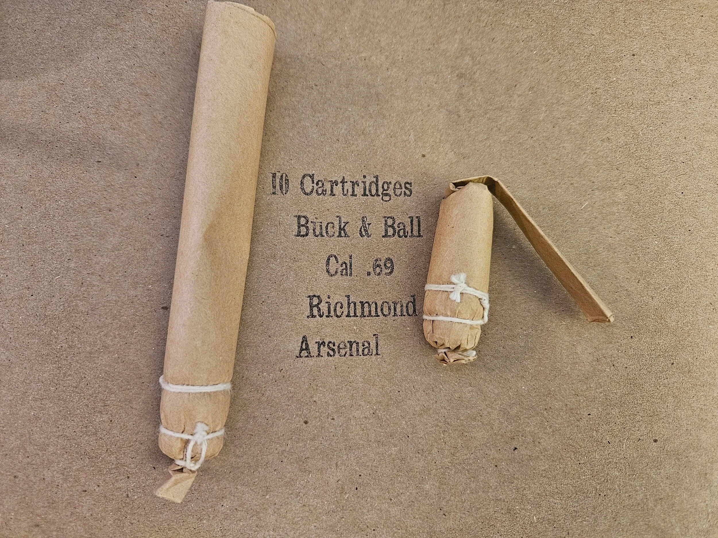 100 Reenacting 69 Buck and Ball Blank