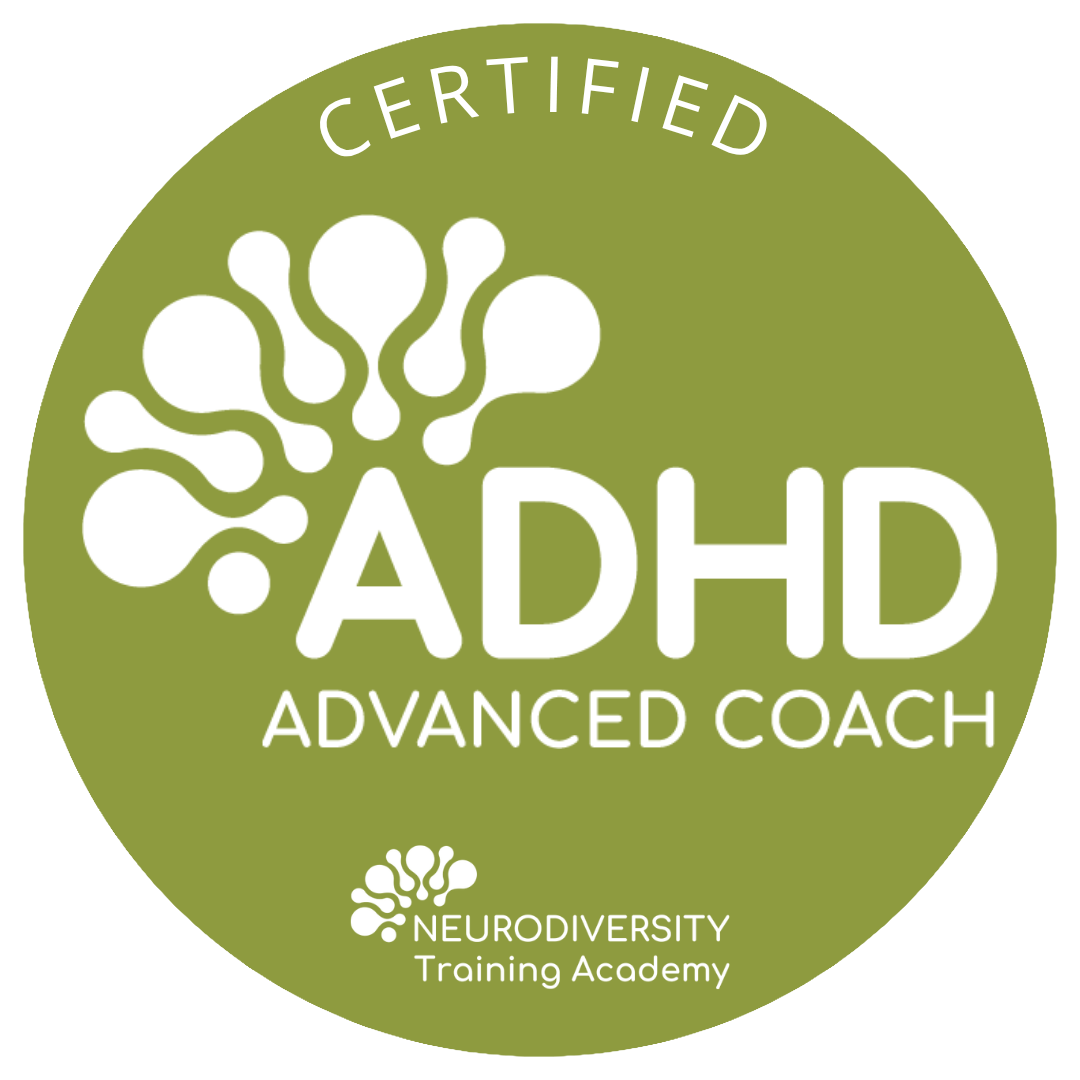 Certification for ADHD Coach Foundations through the Neurodiversity Training Academy.