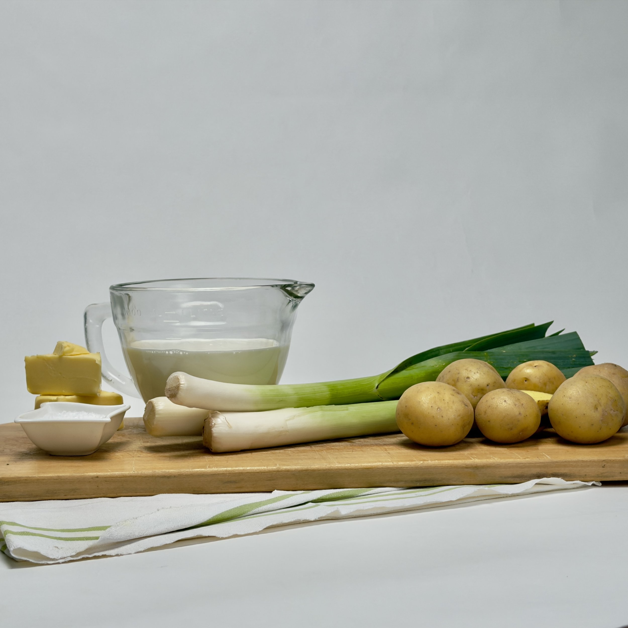 potato leek soup small batch grand rapids michigan