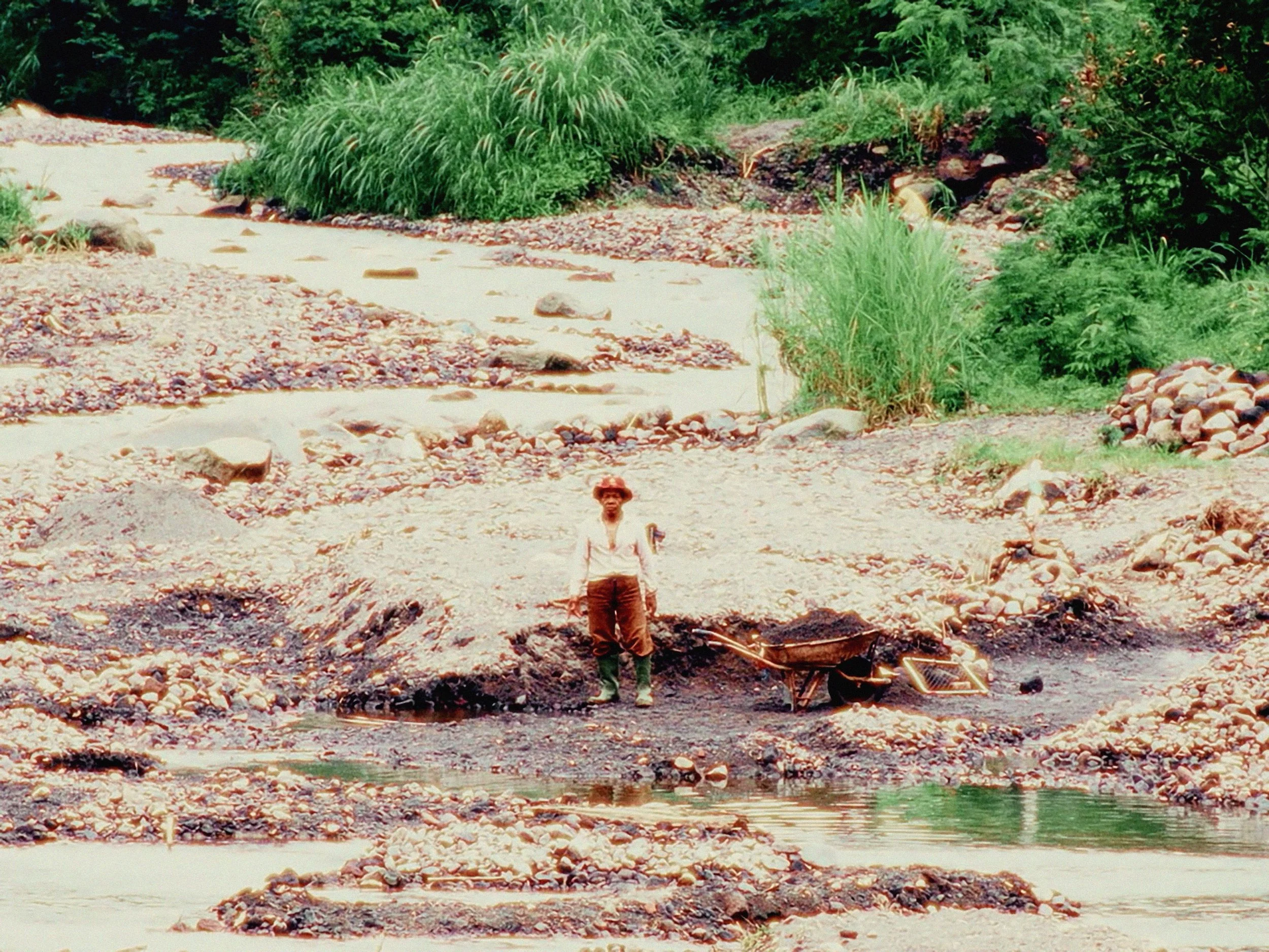 Still from Riar Rizaldi, Pyroclasts are Eloquent Storytellers, 2022