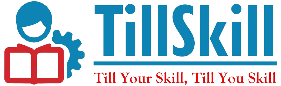 The image shows the phrase 'IT SKILL' with additional text 'YYou SKill, TTU You SKill!' beneath it, and icons of a book, a gear, and a computer mouse.