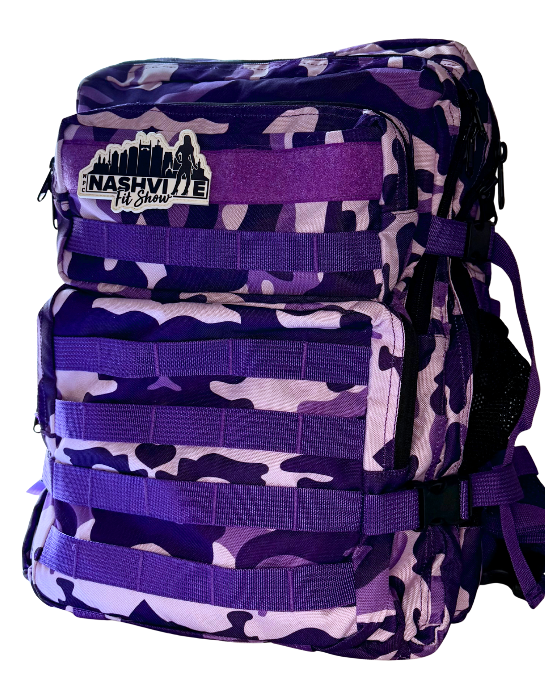 NFS Purple Camo Backpack