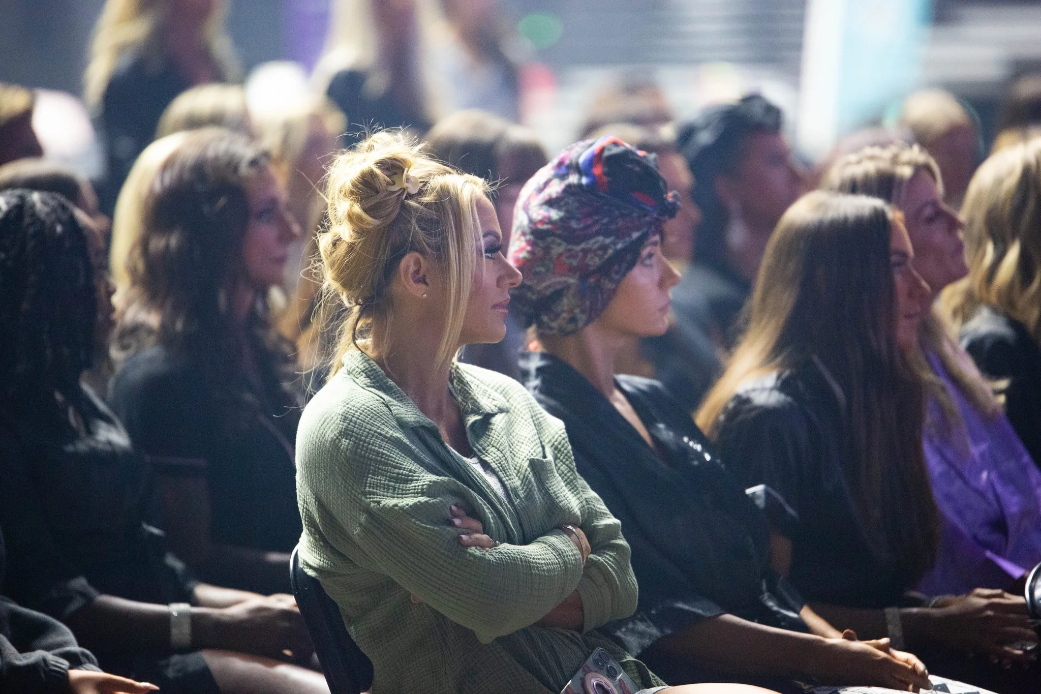 Group of women competitors