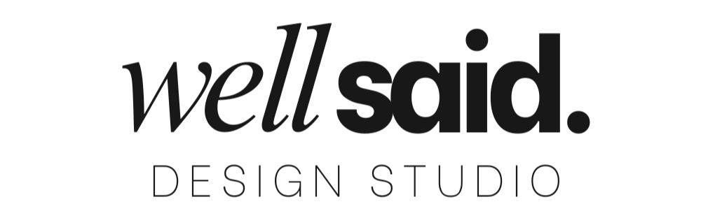 Well Said Design Studio