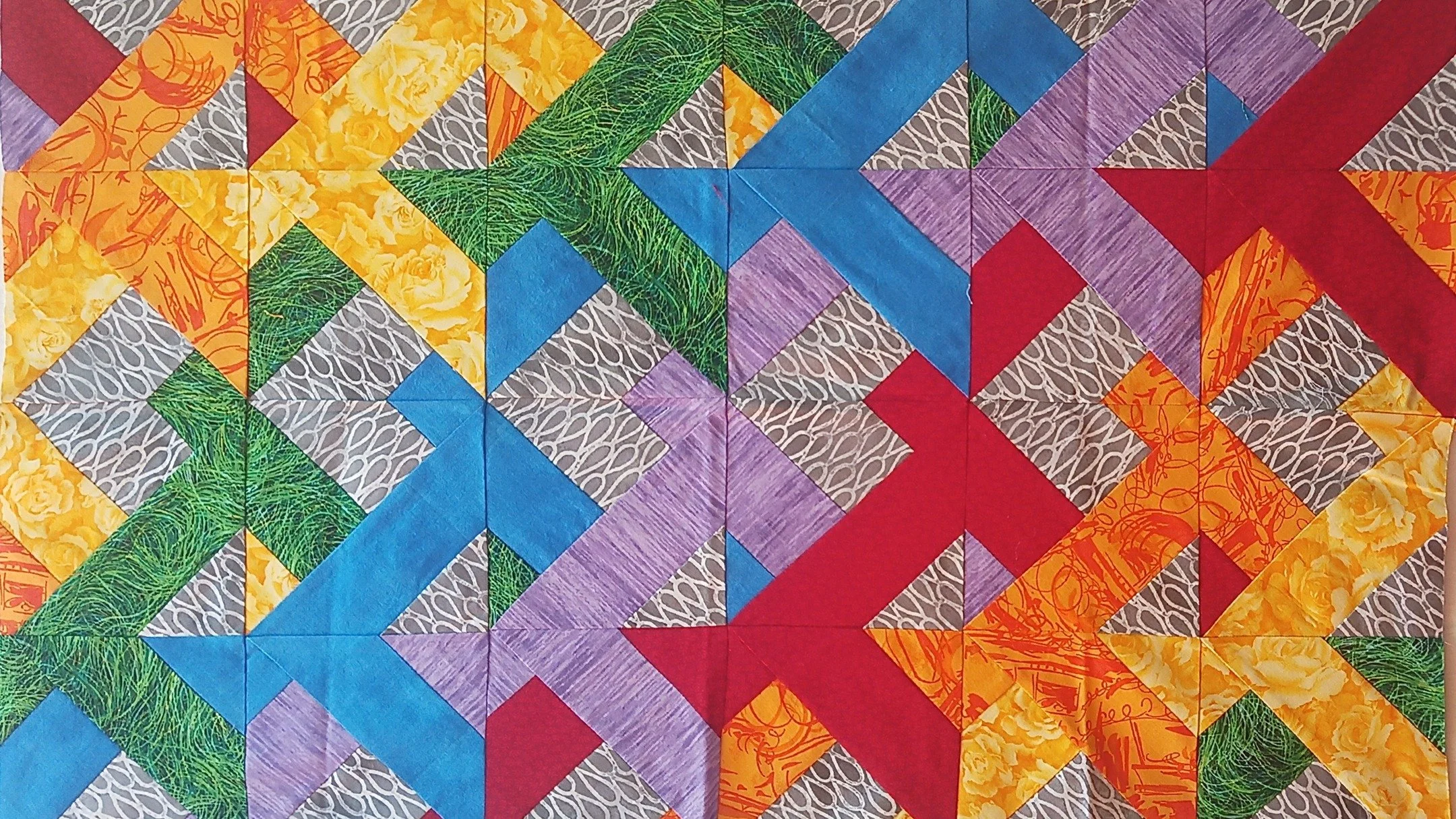 My version of the "Hidden Wells" block pattern.