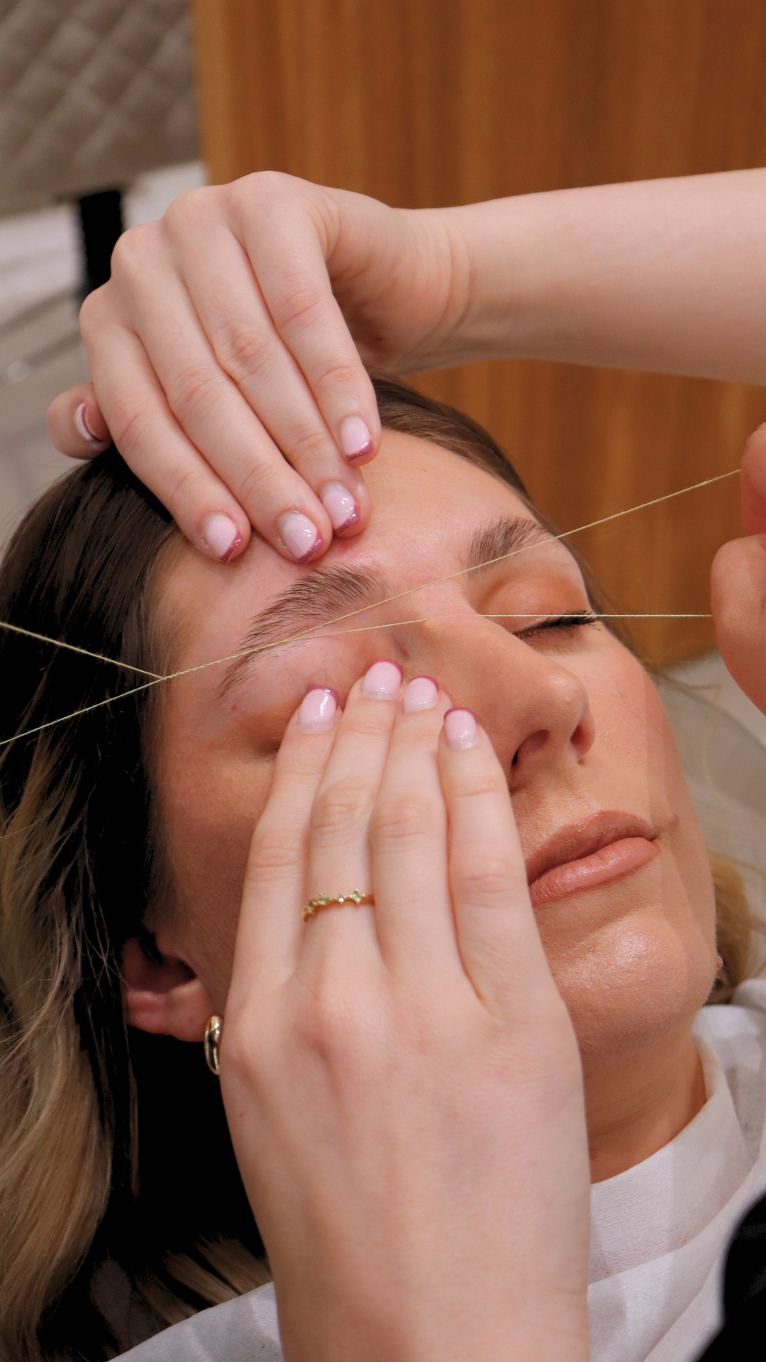Brow threading