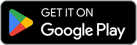 Google Play Store logo with text 'GET IT ON Google Play' on a black background.