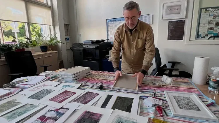 Framing and preparing for The Stacey & Steve Show.