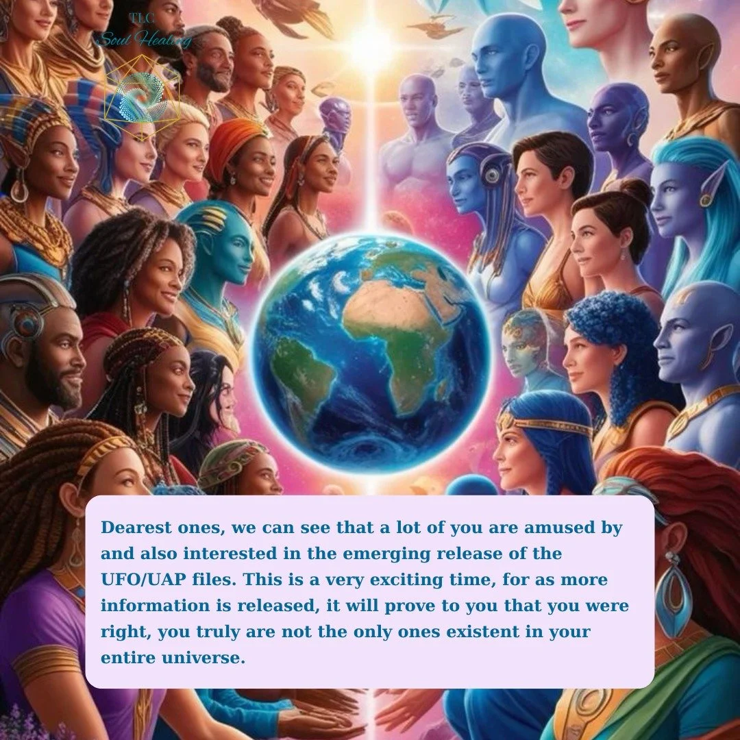 A Message from the Akasha✨

Dearest ones, we can see that a lot of you are amused and also interested in the emerging release of the UFO/UAP files. This is a very exciting time, for as more information is released, it will prove to you that you were 
