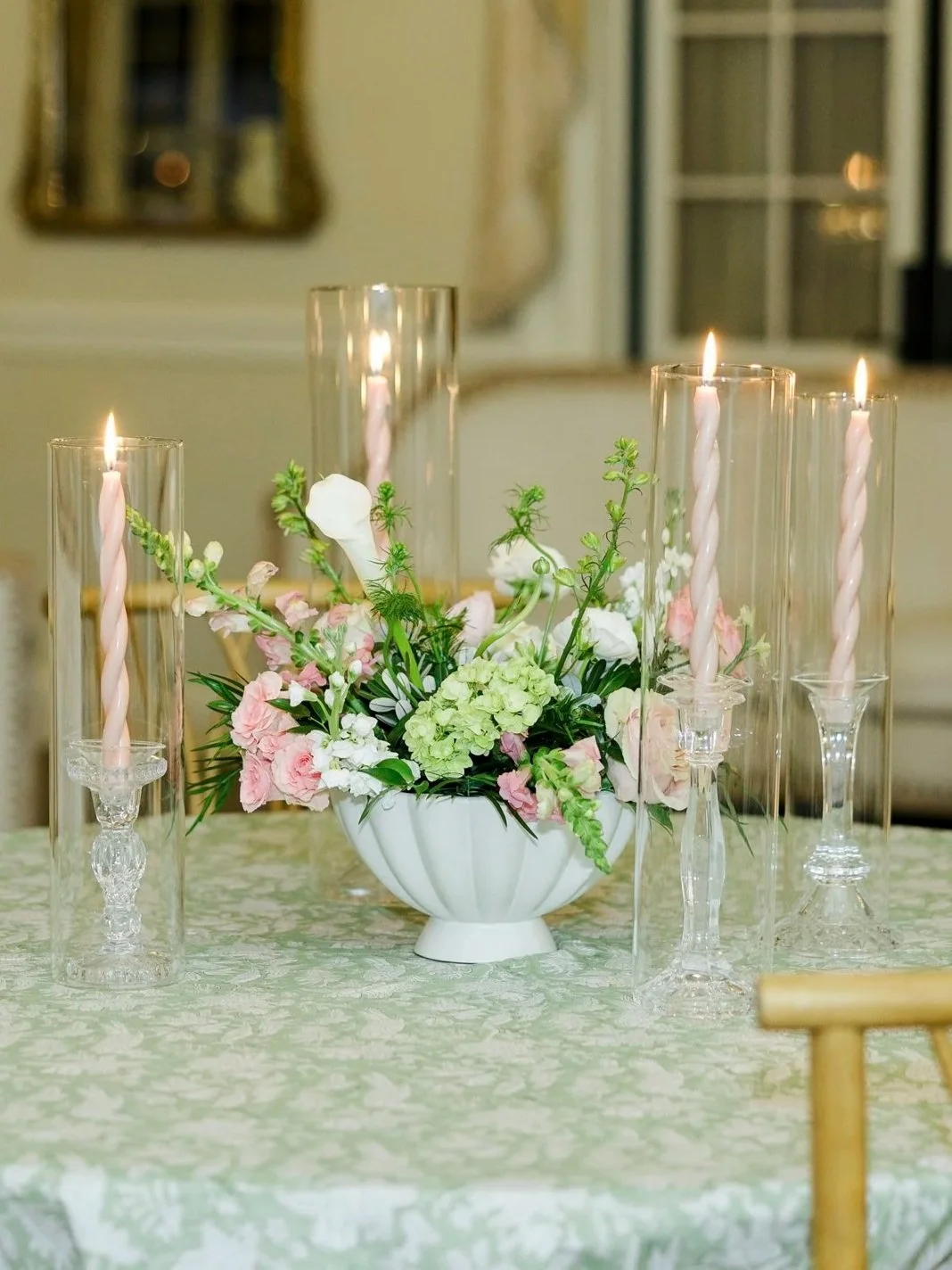 Glass & Crystal Candle Stick Holders