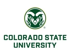 Colorado State University logo with a ram's head emblem