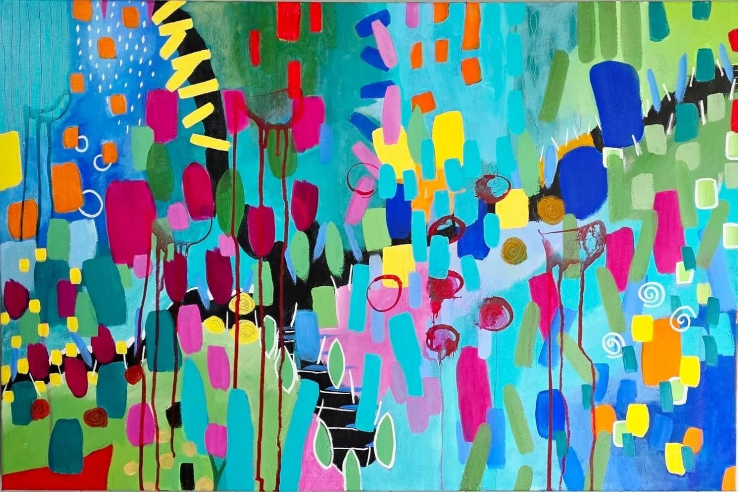 Step through the garden acrylic painting.jpg