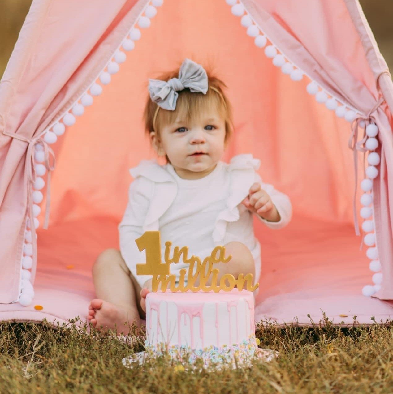 1 in a Million Cake Topper