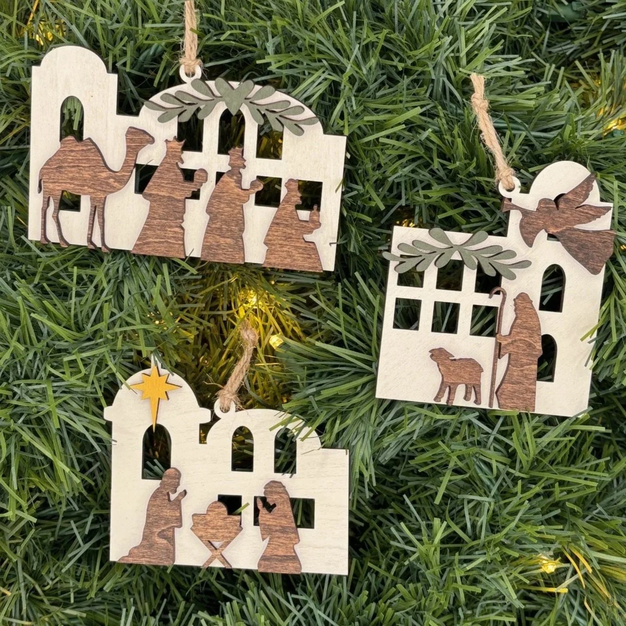 Nativity Set Ornaments