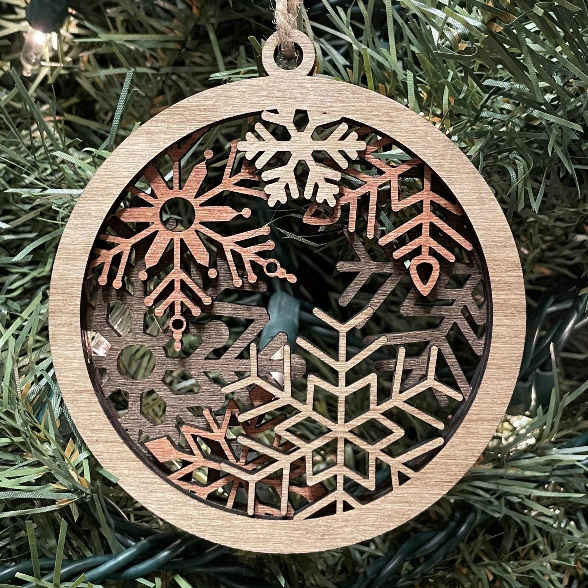 Layered Snowflake Ornament