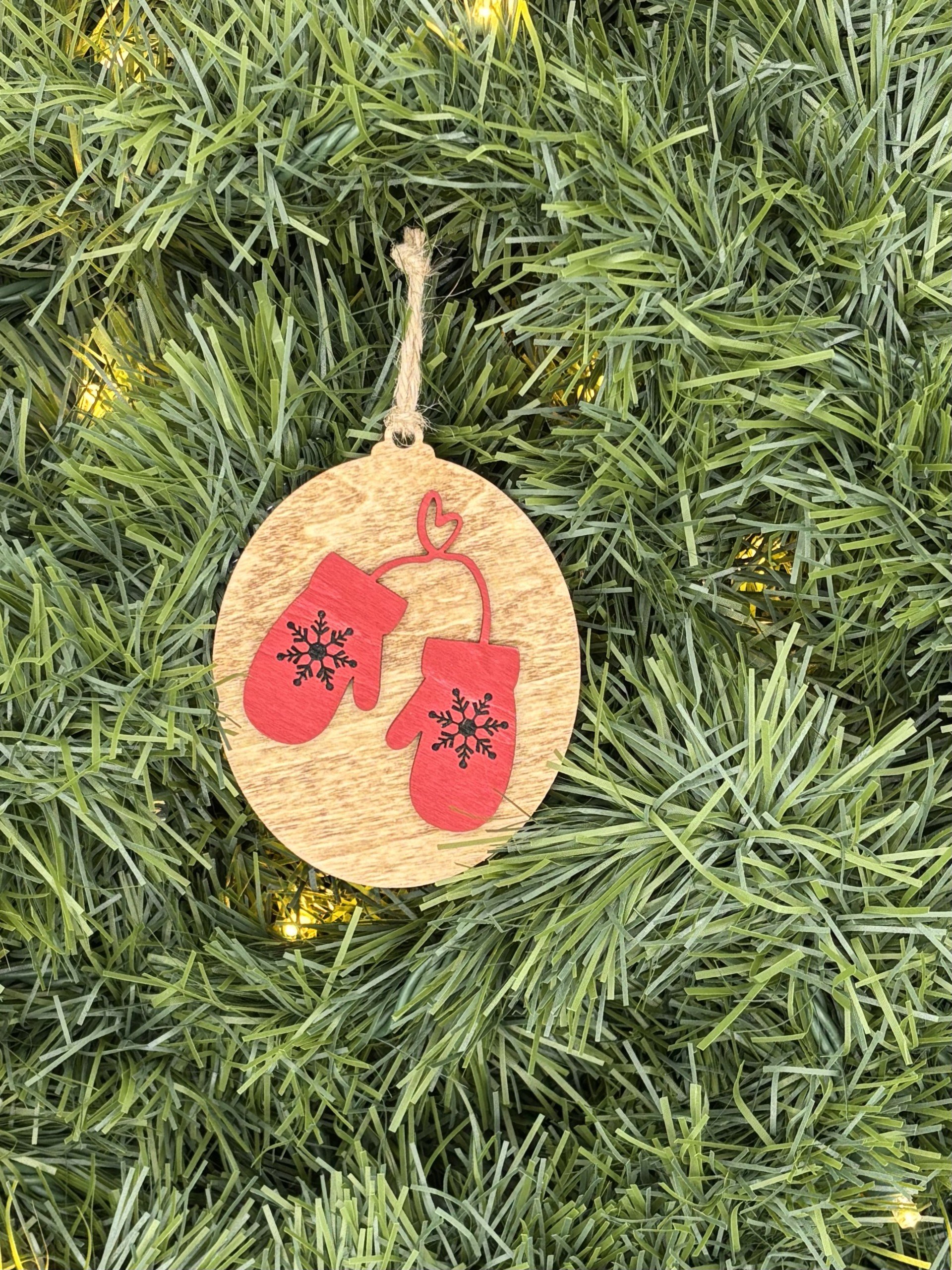 Mittens Ornament