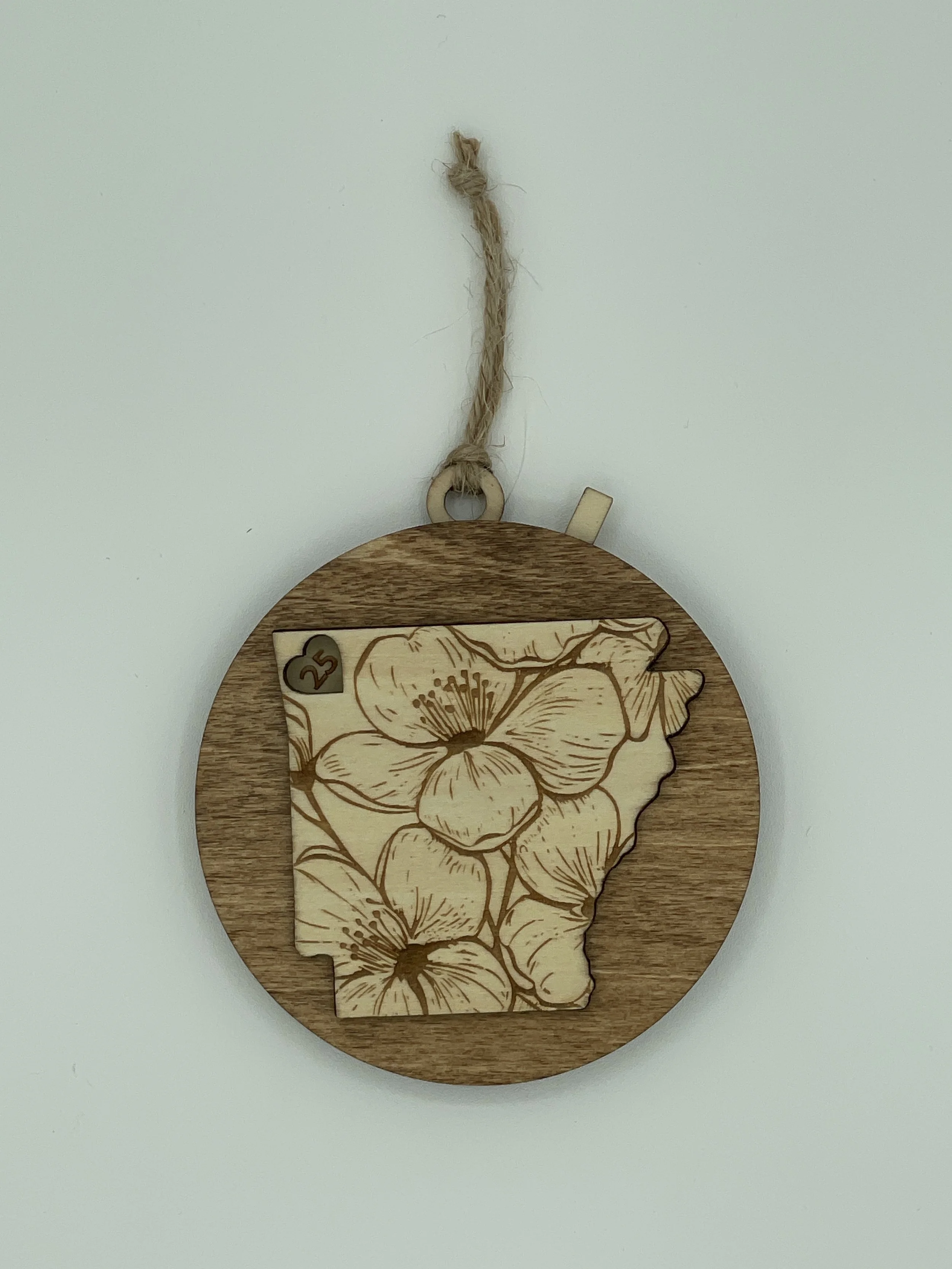 Arkansas Countdown Ornament