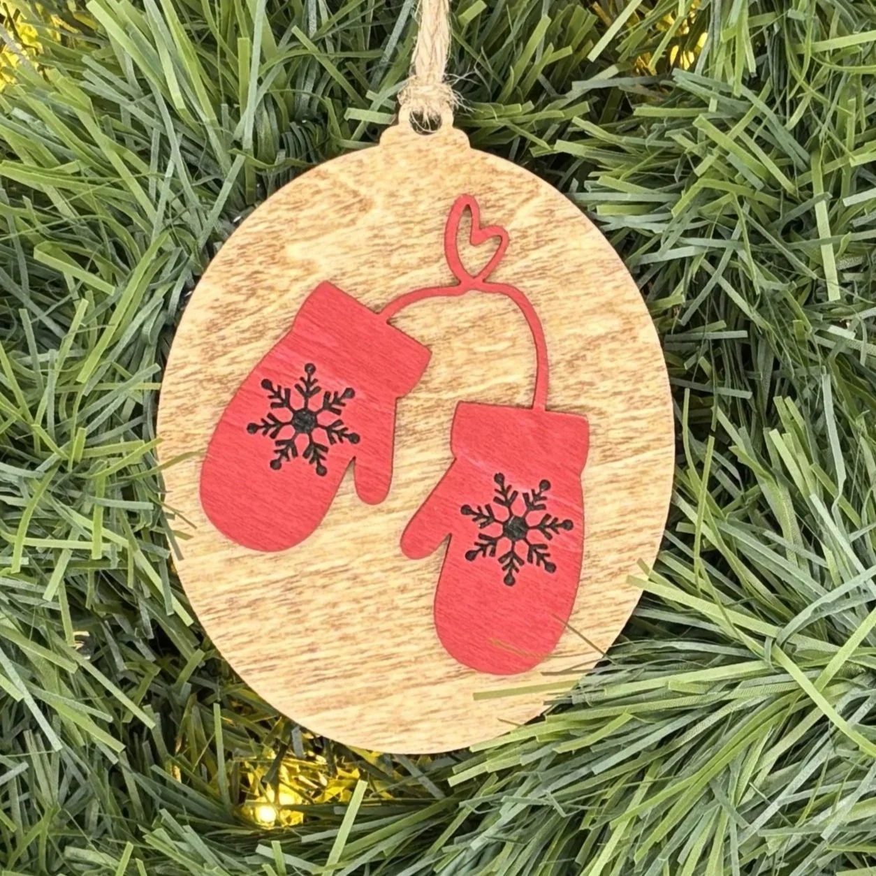Mittens Ornament