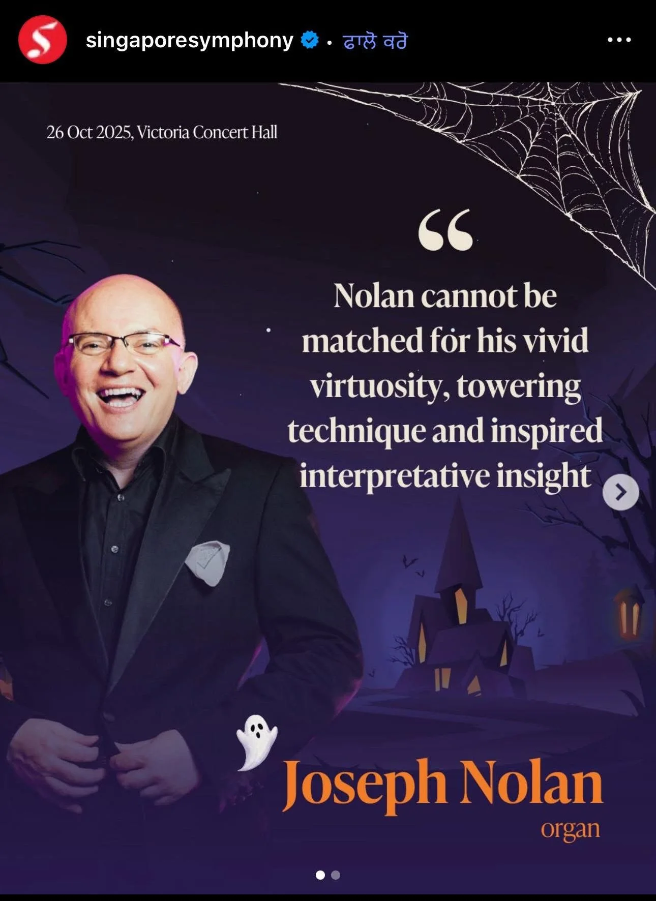 Joseph Nolan Singapore Symphony