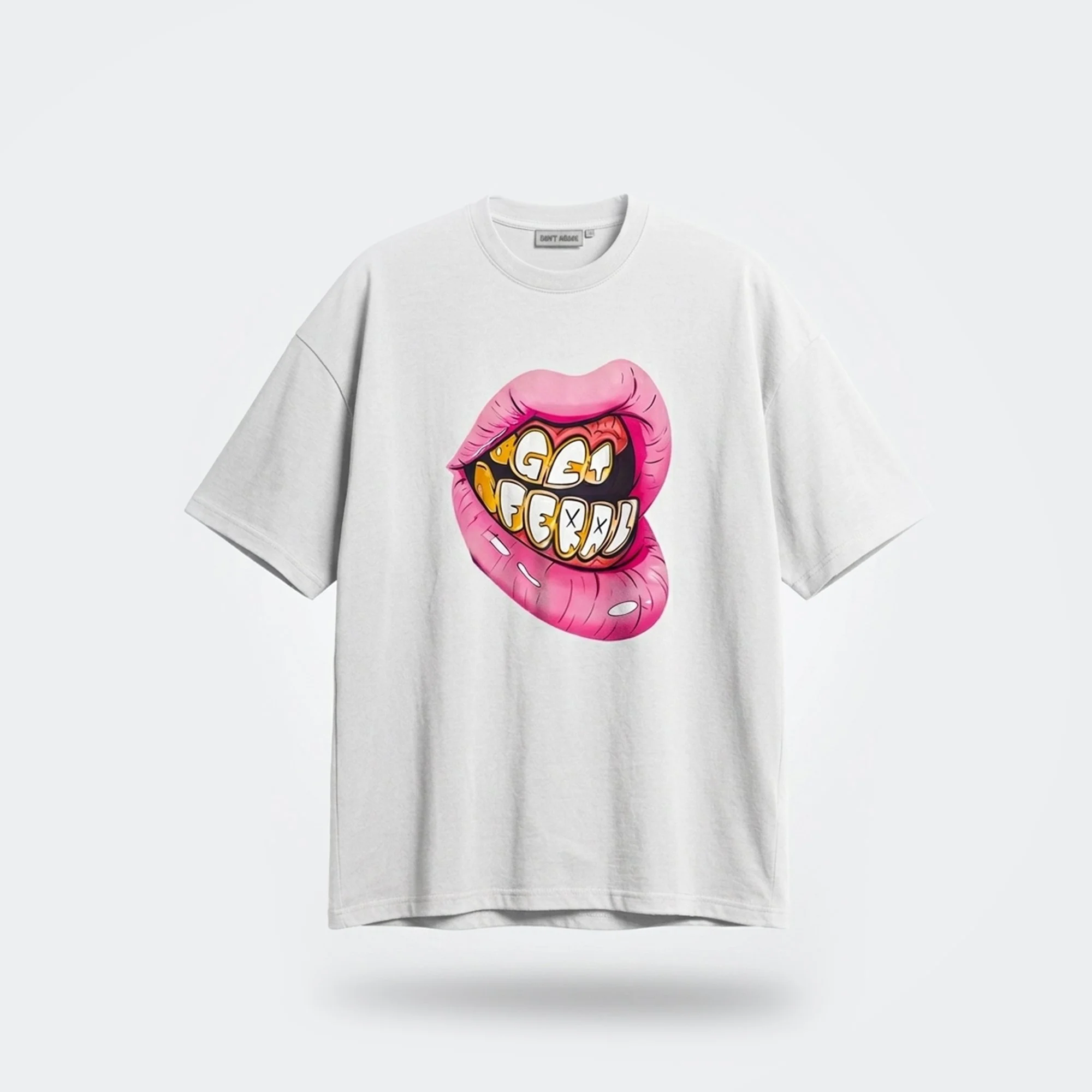 White Get Feral T-Shirt