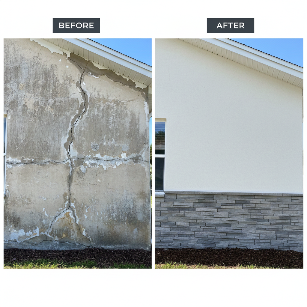 Specialized Surface Restoration (Stucco &amp; Stone)