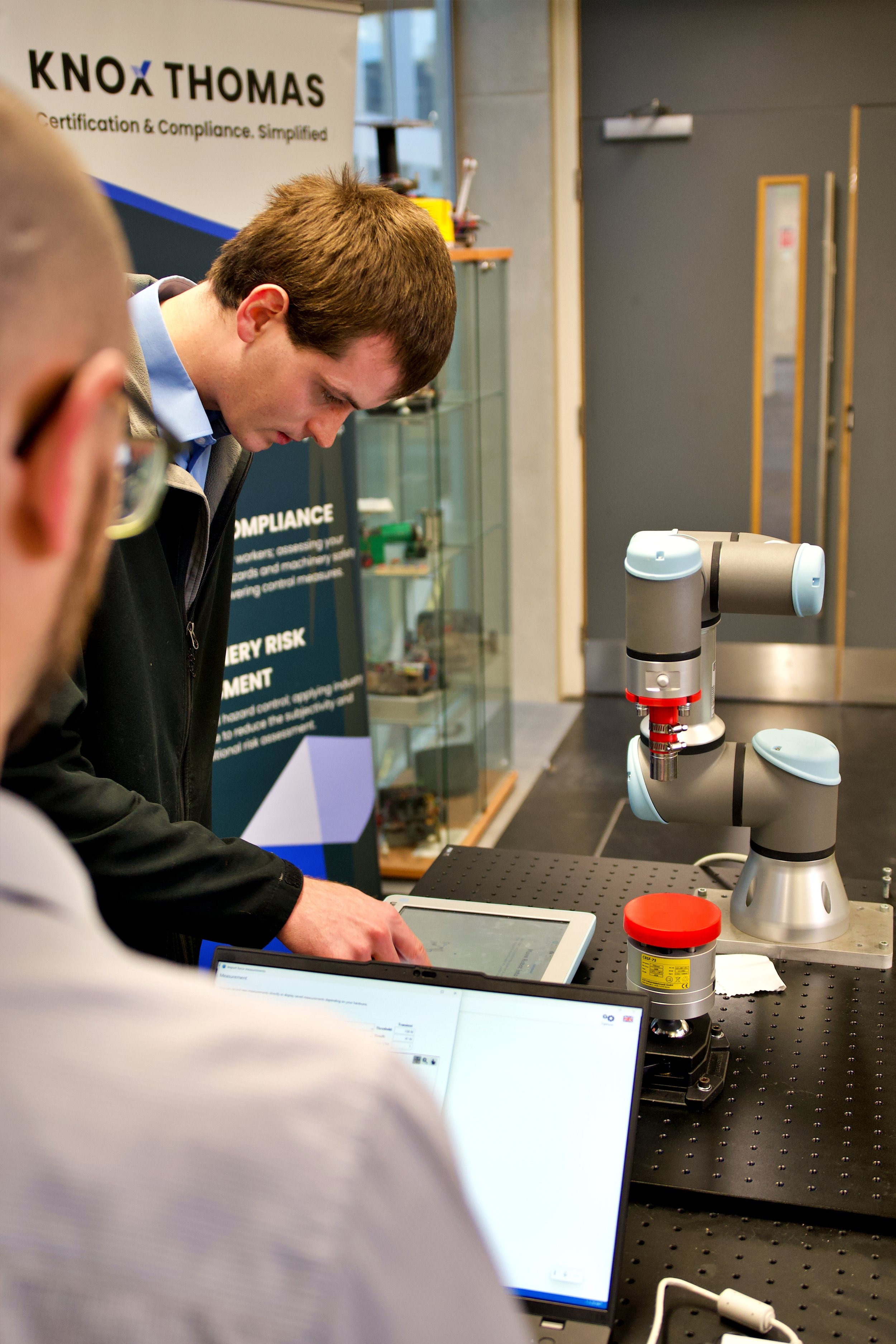 A day of testing CoBots was a great opportunity to get lots of photos for the Knox Thomas team. 
