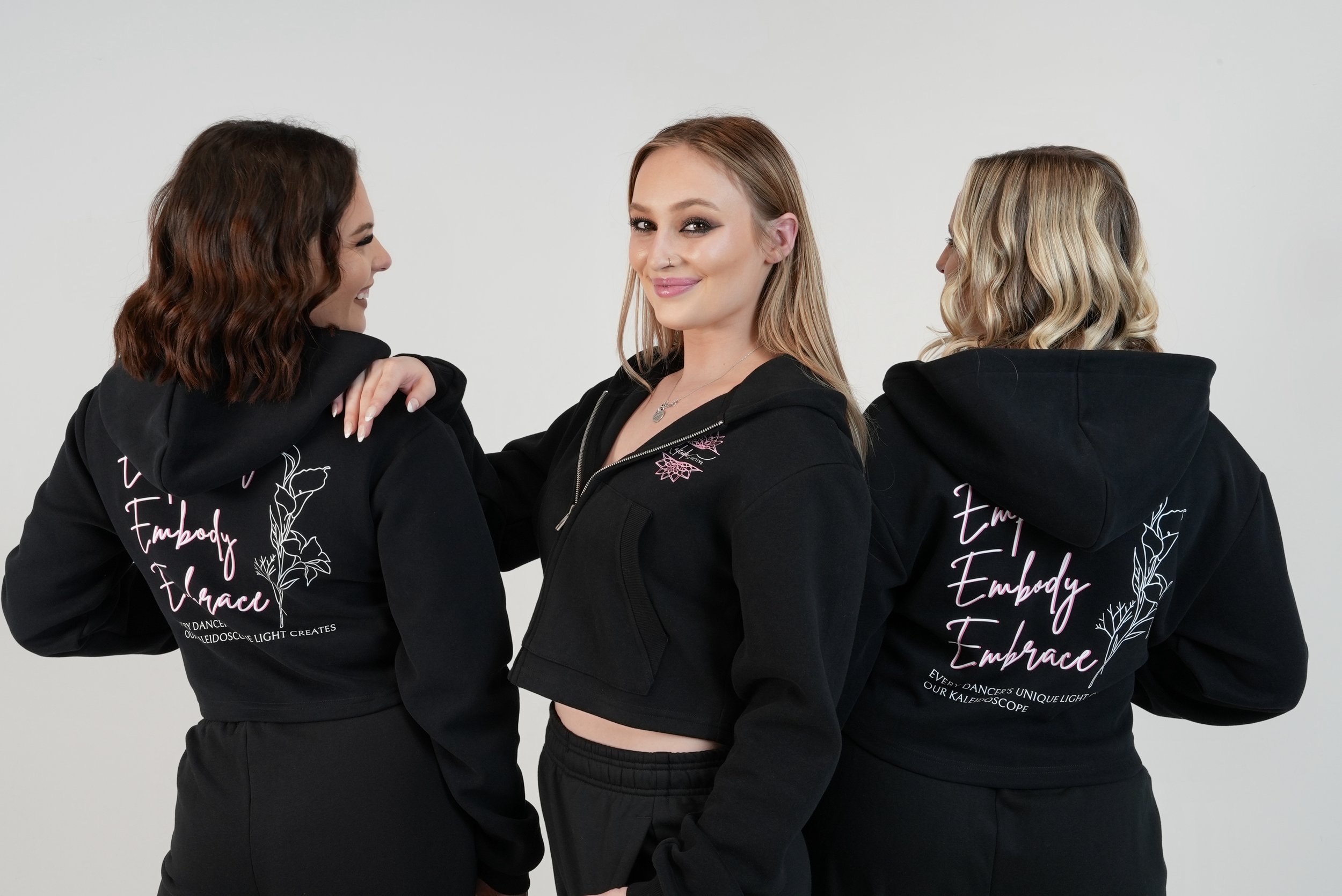 Zip Up Cropped Hoodie