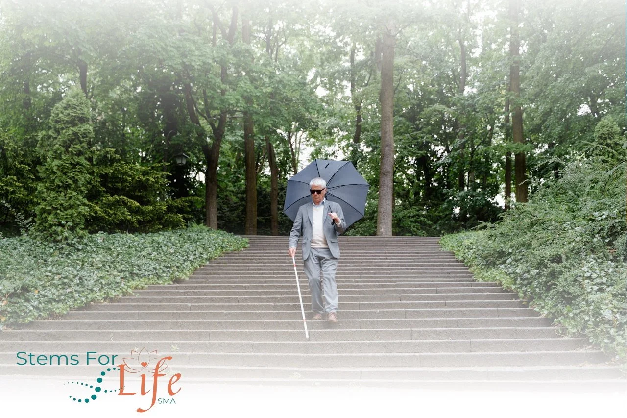 “Healing Eyes. Restoring Sight. Powered by Stem Cells.”