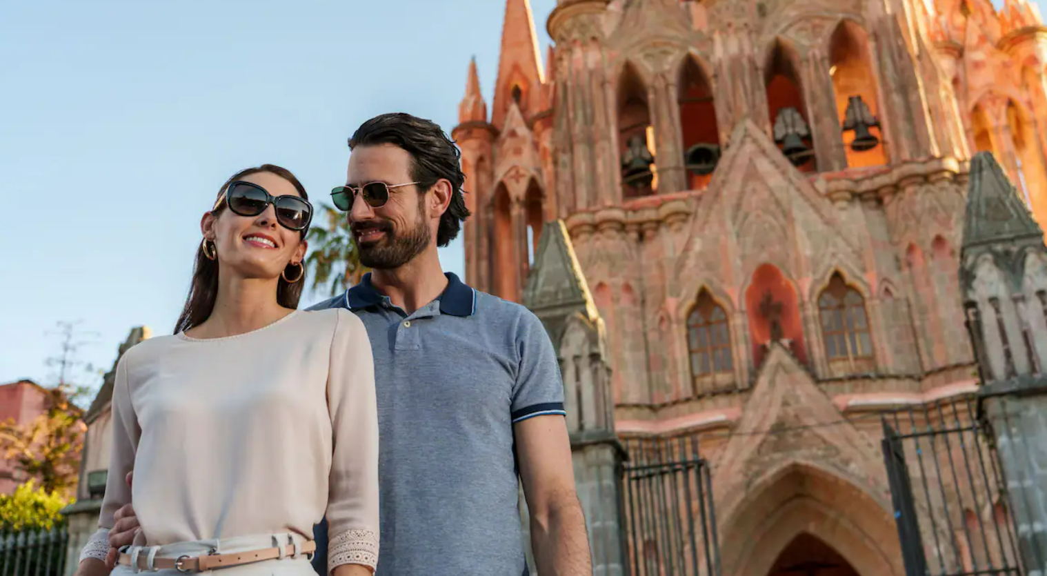 a happy couple in san miguel de allende after stem cell therapy