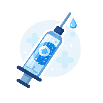 Targeted stem cell treatment injection