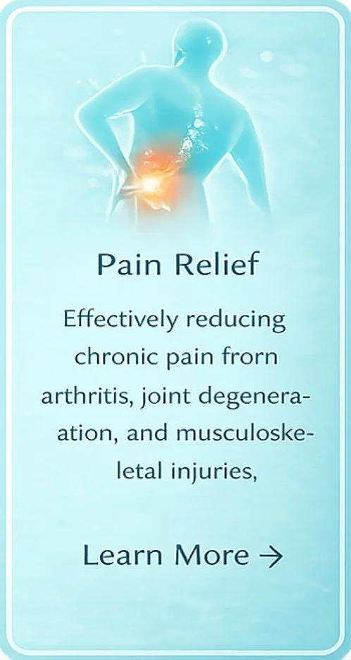 Regenerative medicine treatment for chronic pain relief and joint inflammation