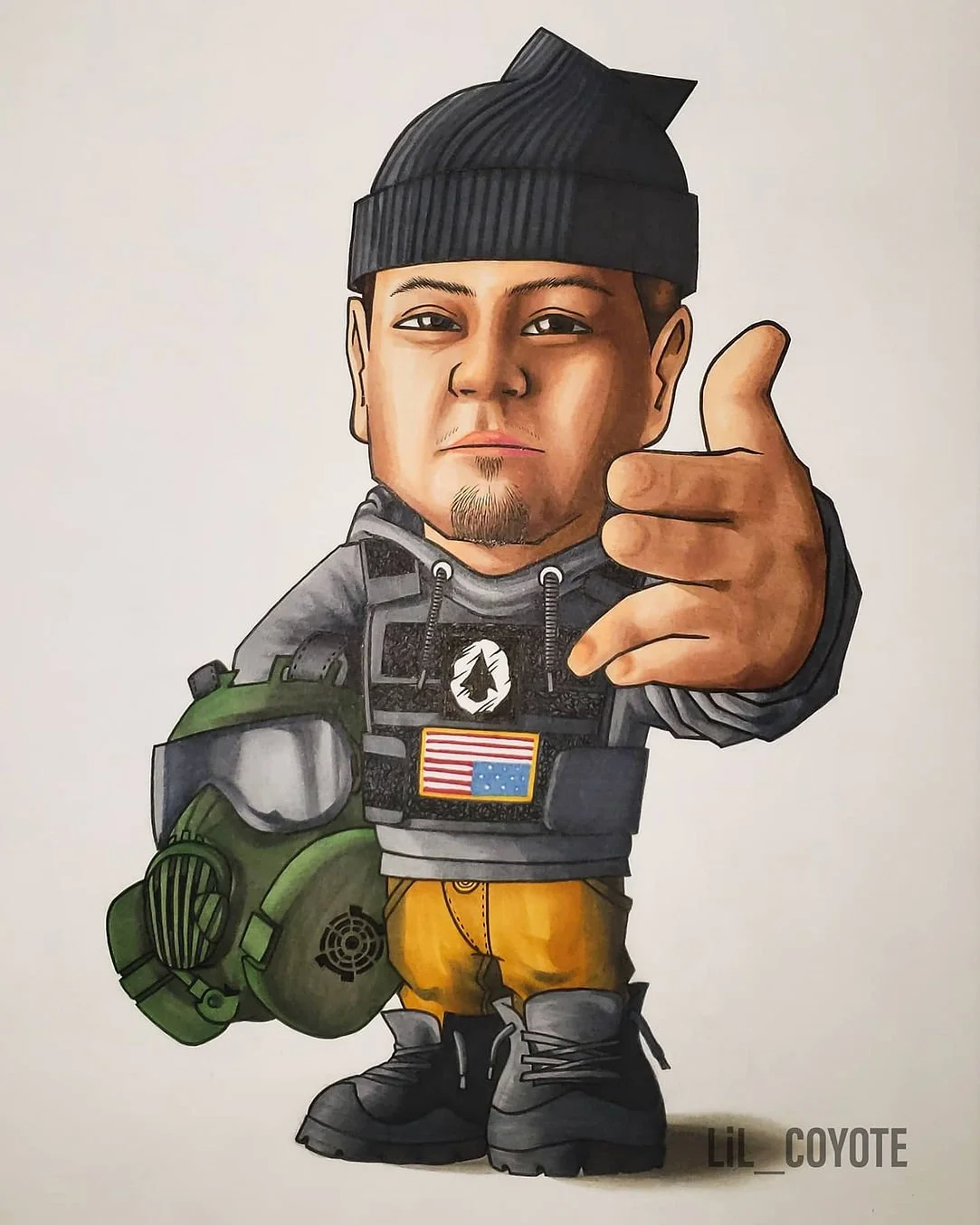 Nataanii Means Portrait for Obsidian