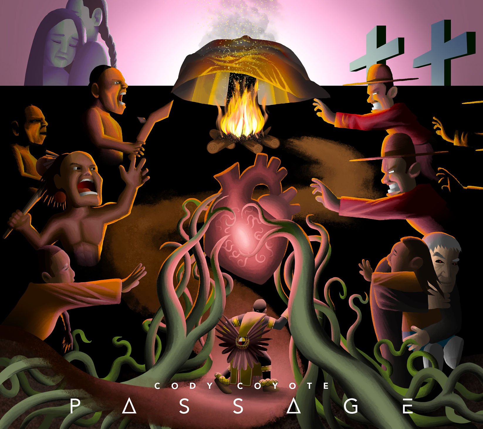 Cody Coyote Passage Album Cover