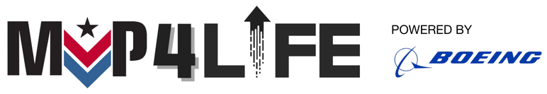 MPL4LIFE logo with a stylized arrow, rocket, and Boeing branding