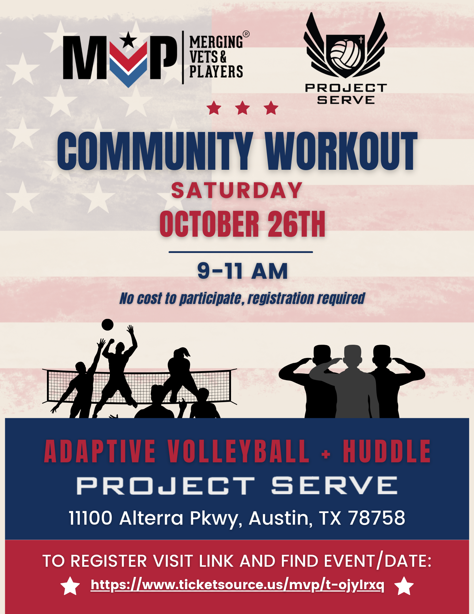 10-26 MVP and Project Serve Community Workout in Austin, Texas